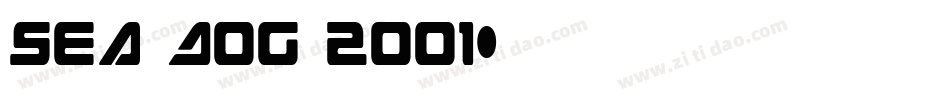Sea Dog 2001字体转换